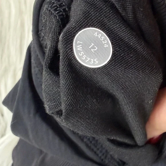 Lululemon Dance Studio Black Athletic Pants Size 12 - Picture 2 of 4